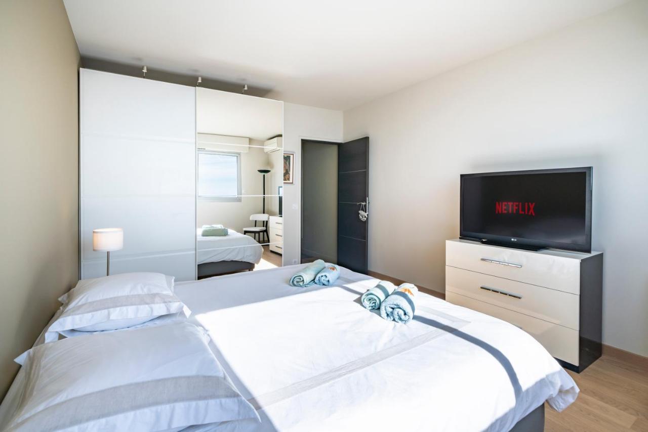 Baie Roquebrune, Balcon Vue Mer, Parking Gratuit - Ao Eksteriør bilde
